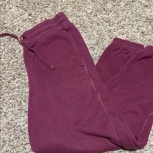 PUMA Kids' Maroon Jogger Pants